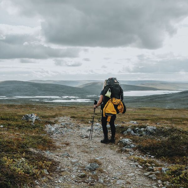 Halti hiking Finland