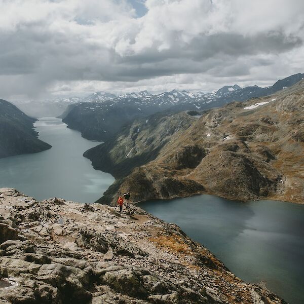 Besseggen Ridge Hike Jotunheimen Norway